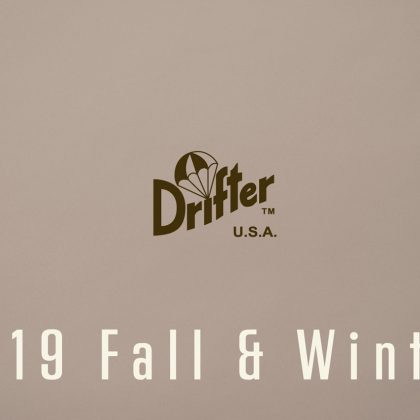 Drifter 2019FWカタログ