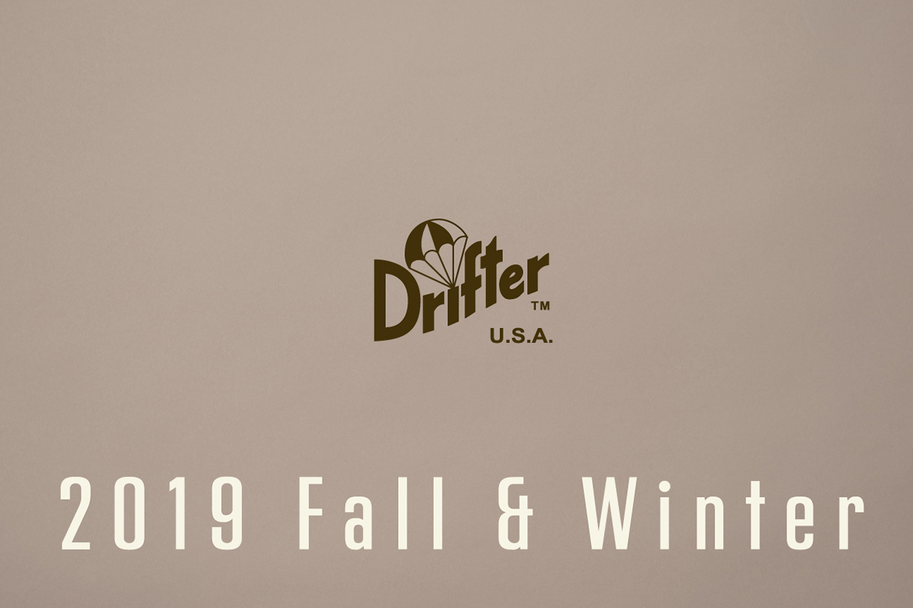 Drifter 2019FWカタログ